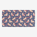 Winter Corgis Playmat