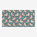 Winter Corgis Playmat