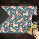 Winter Corgis Playmat