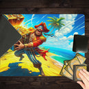 Deserted Island Pirate Gold Playmat