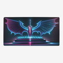 Astral Sword Of The Fallen Paladin Playmat