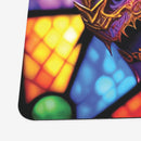 Queen Of The Prismatic Dragons Playmat