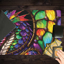 Queen Of The Prismatic Dragons Playmat