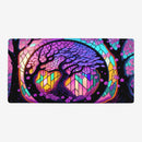Stained Glass Cherry Blossom Playmat