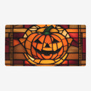 Stained Glass Pumpkin Playmat