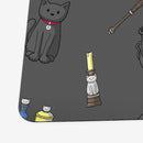 Cat Witch Pattern Playmat