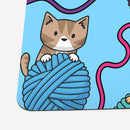 Cats And Yarn Playmat