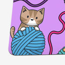 Cats And Yarn Playmat