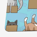 Cats in Boxes Playmat