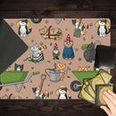 Garden Cats Playmat