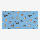 Spotty Cat Pattern Playmat