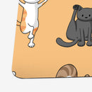 Yoga Cats Playmat