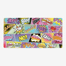 Boom, Crash, Pow Pow Playmat