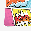 Boom, Crash, Pow Pow Playmat