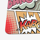 Boom, Crash, Pow Pow Playmat