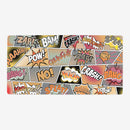 Boom, Crash, Pow Pow Playmat