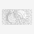 Colorbook Fire Breathing Dragon Playmat