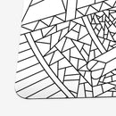 Colorbook Stained Glass Heart Playmat