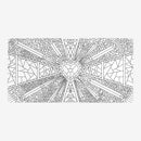 Colorbook Stained Glass Heart Playmat