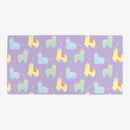 Cotton Candy Llamas Playmat