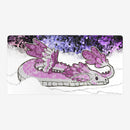 Cute Stained Glass Dragon Playmat