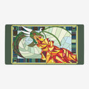 Fire Breathing Glass Dragon Playmat
