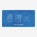Floppy Disk Assembly Playmat