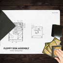 Floppy Disk Assembly Playmat