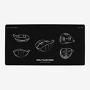 Golf Club Head Playmat