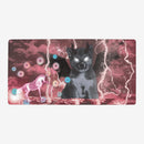 Plastic Unicorn Vs Shiba Demon Playmat