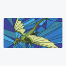 Stained Glass Flying Dragon Playmat