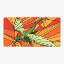 Stained Glass Flying Dragon Playmat