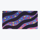 Wavy Triangles Playmat