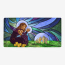 Prepping For A Night Out Playmat