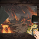Volcanic Eruption Playmat