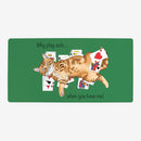 Solitaire Cat Playmat