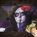 Sugar Skull Rose Garden Playmat