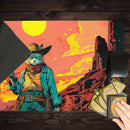 Cat Gunslinger Playmat