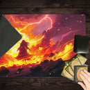 Fire and Lightning Playmat