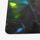 Rainbow Raccoon Stained Glass Playmat