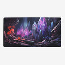 Black Mana Crystals Playmat