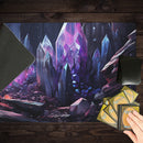 Black Mana Crystals Playmat