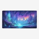 Blue Mana Crystals Playmat