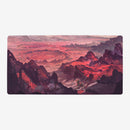 Barren Red Mountain Playmat