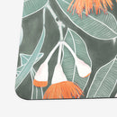Orange Eucalyptus Flowers Playmat