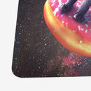 Space Cats Riding Donuts Playmat