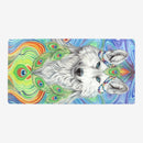 Rainbow Wolf Playmat