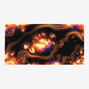 Flaming Fissures Playmat