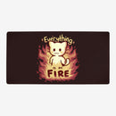 Everything Is On Fire Playmat