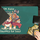 Fully Equipped for This Playmat